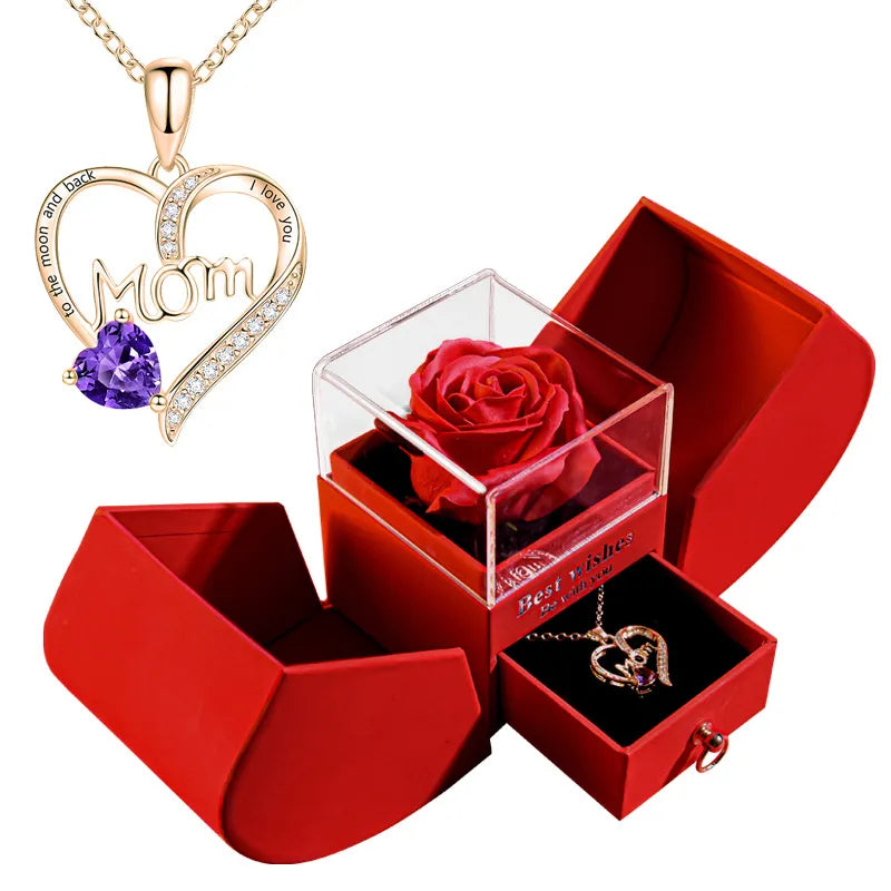 Cute Jewelry Box Necklace