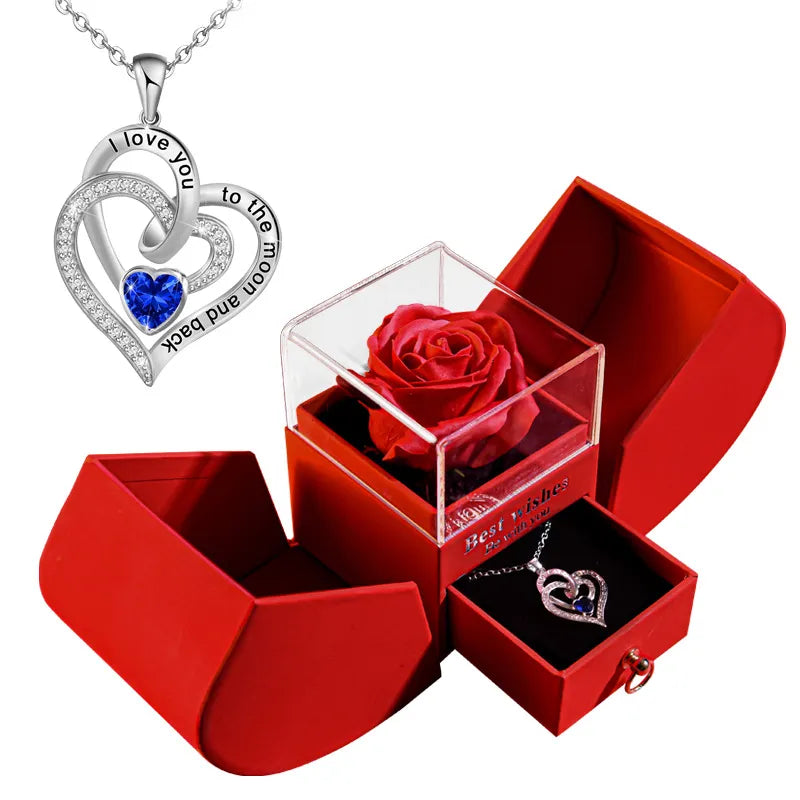 Cute Jewelry Box Necklace