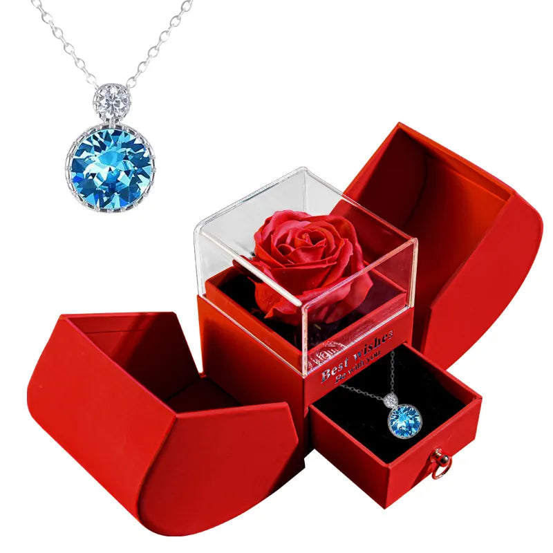 Cute Jewelry Box Necklace