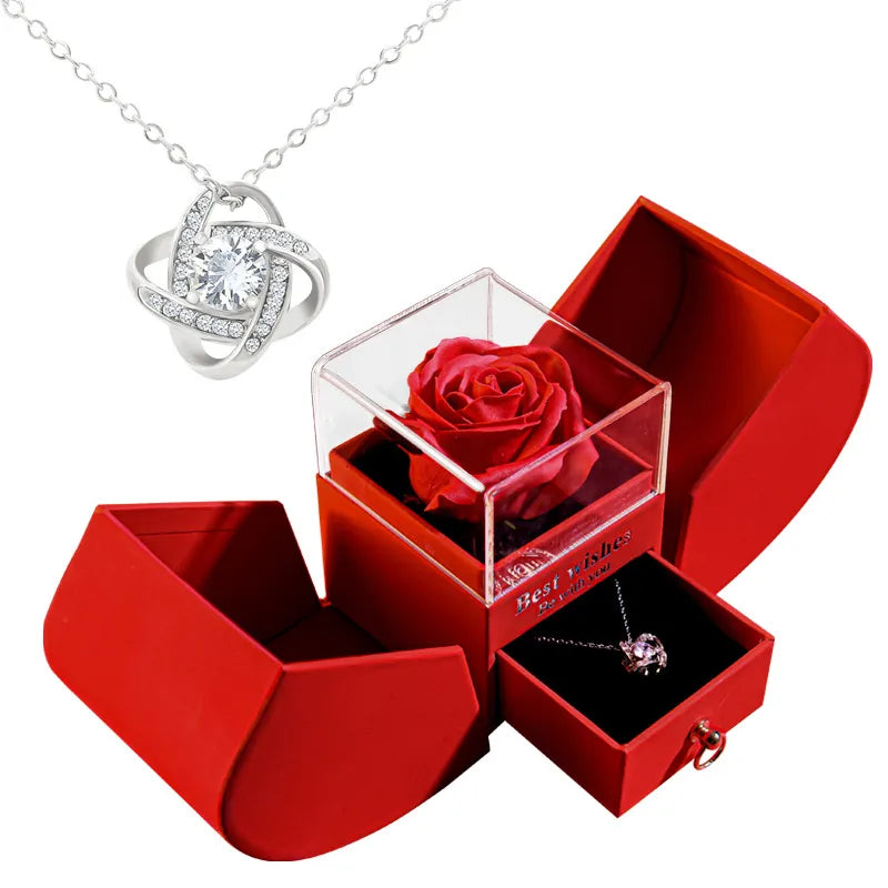 Cute Jewelry Box Necklace