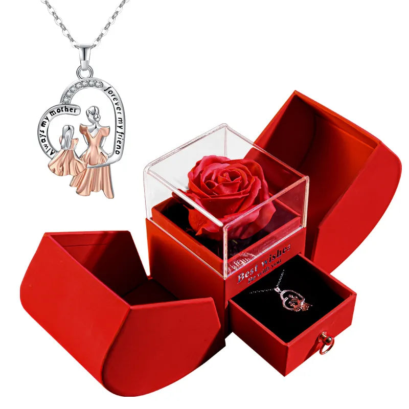 Cute Jewelry Box Necklace