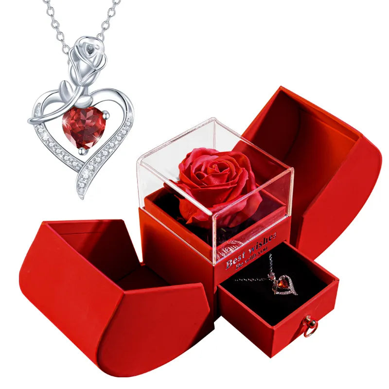 Cute Jewelry Box Necklace